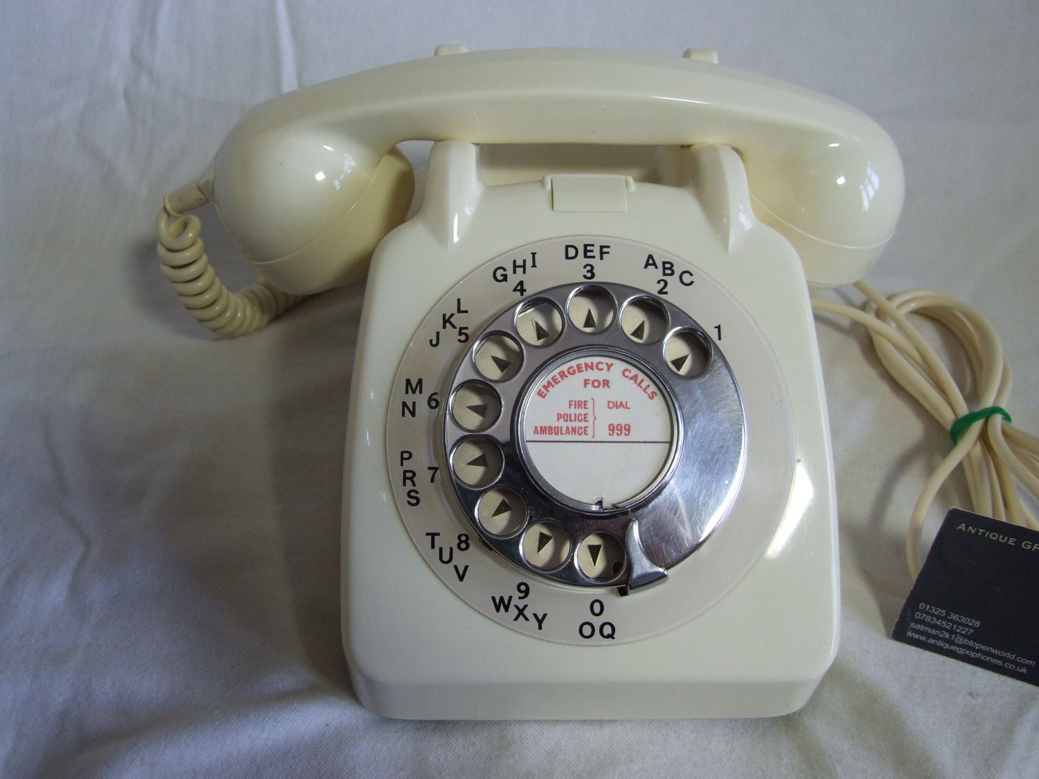 IVORY 706 WITH CHROME DIAL 1961