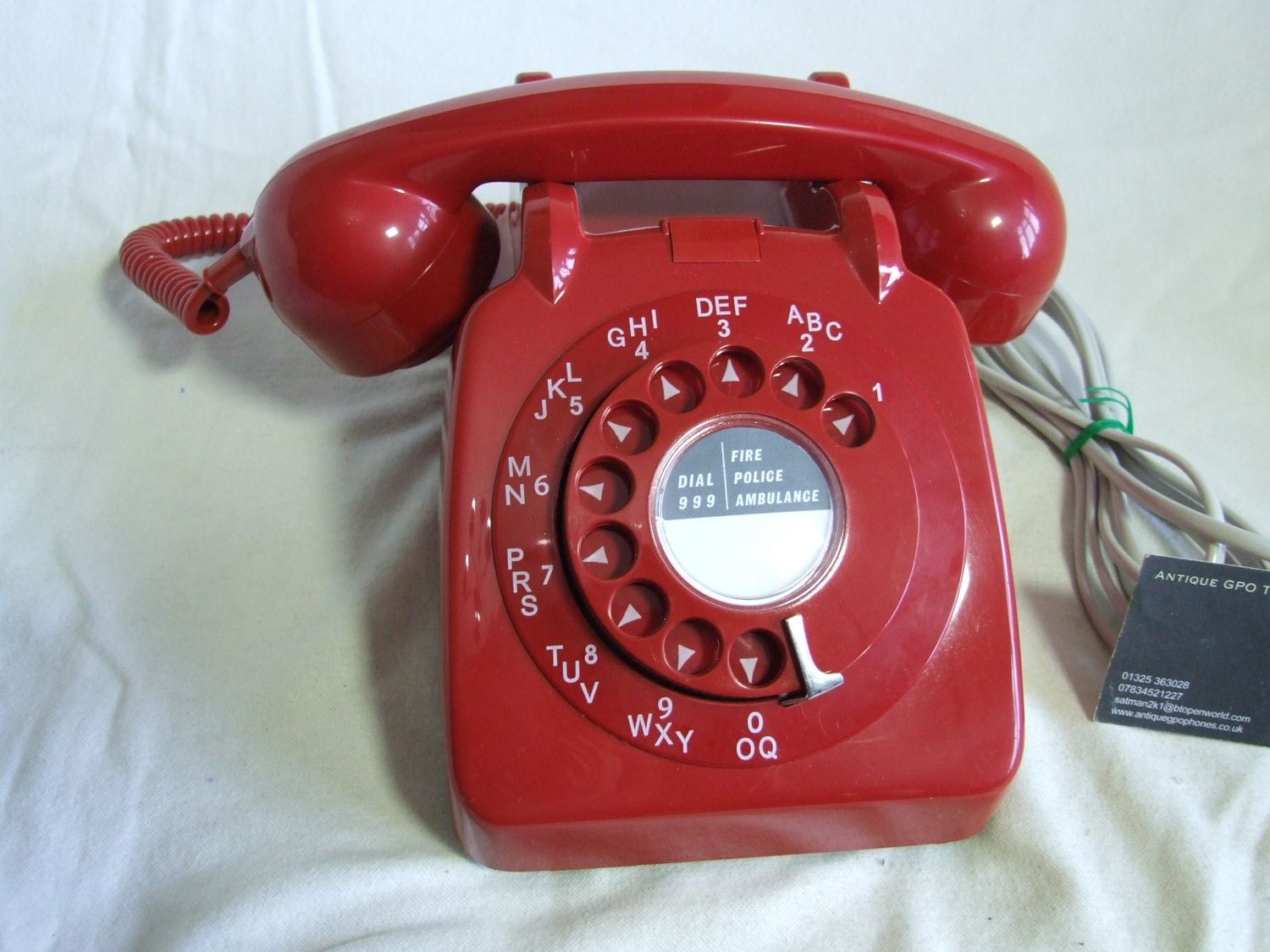 Red 706 Telephone 1969