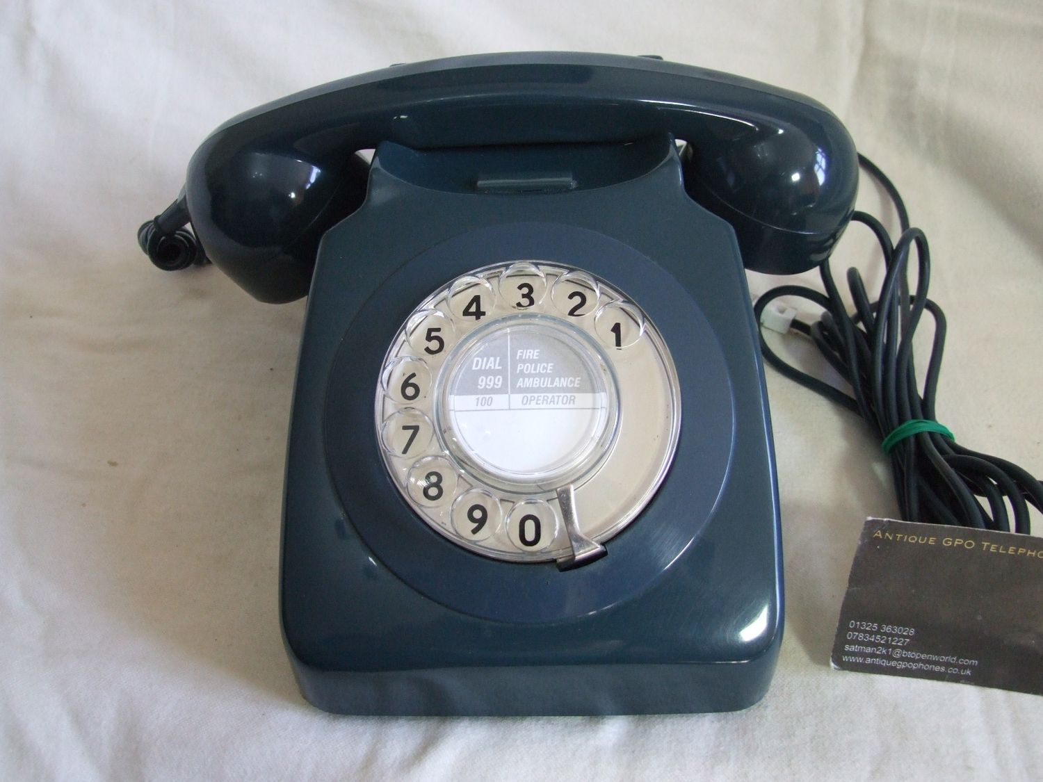 Blue 746 Telephone 1981