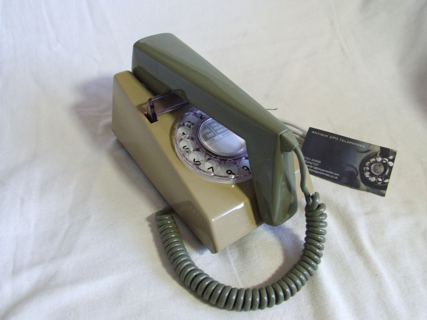 Two Tone Green PO 722 Trimphone 1979