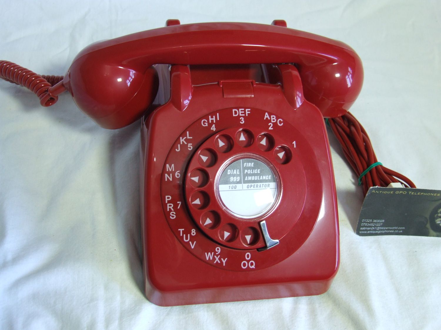 Red 706 Telephone 1965