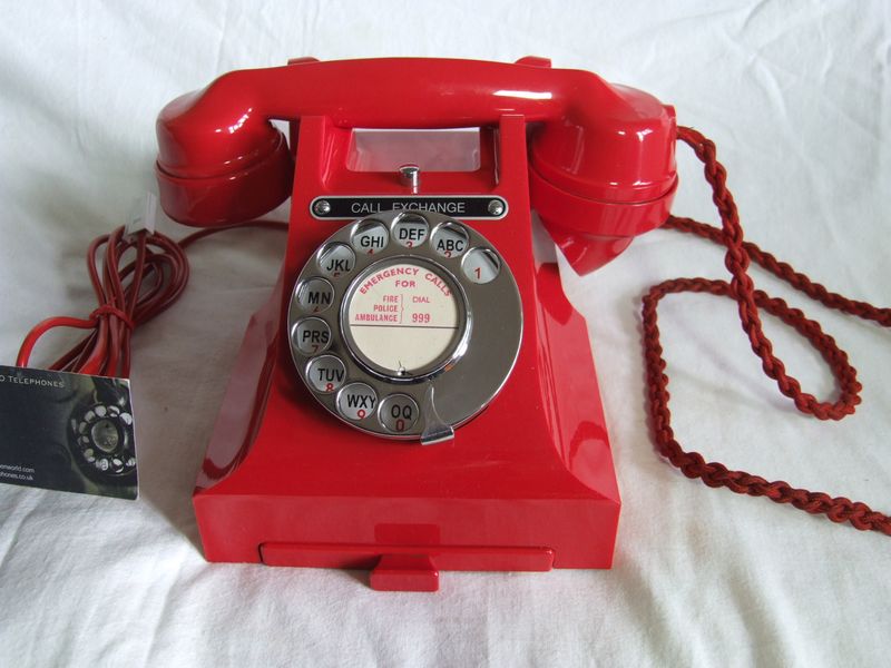 Red 312L Call Exchange GPO Telephone 1956.