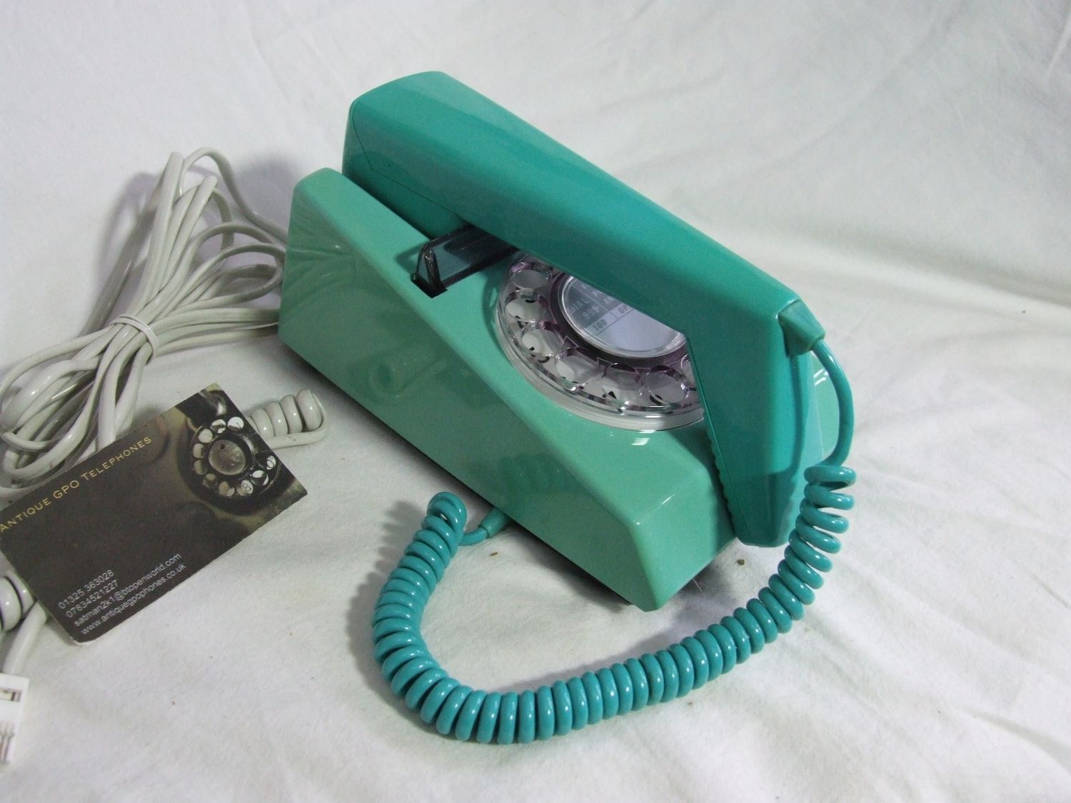 Rare Light Green/Mid Green 8722 Snowdon  Trimphone 1982