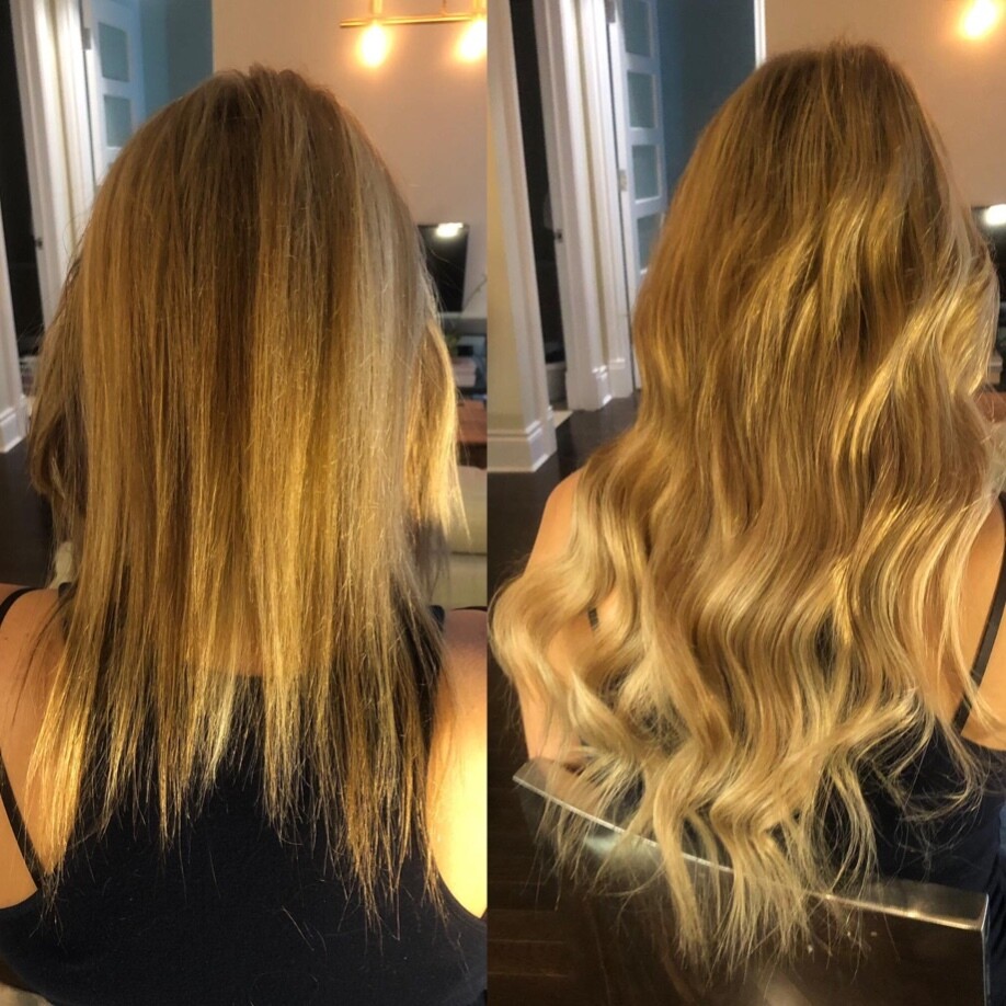 Luscious Locks: Fusion hair extensions