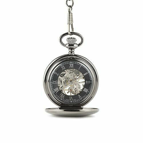 Steampunk Gunmetal pocket watch