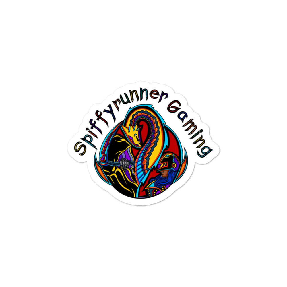 Spiffyrunner Gaming Stickers