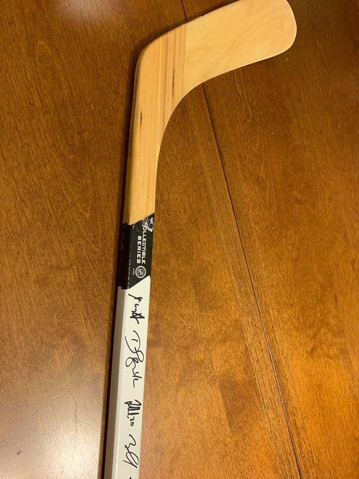 Silent Auction Item #4 - Boston Bruins 2019 Team autographed hockey stick