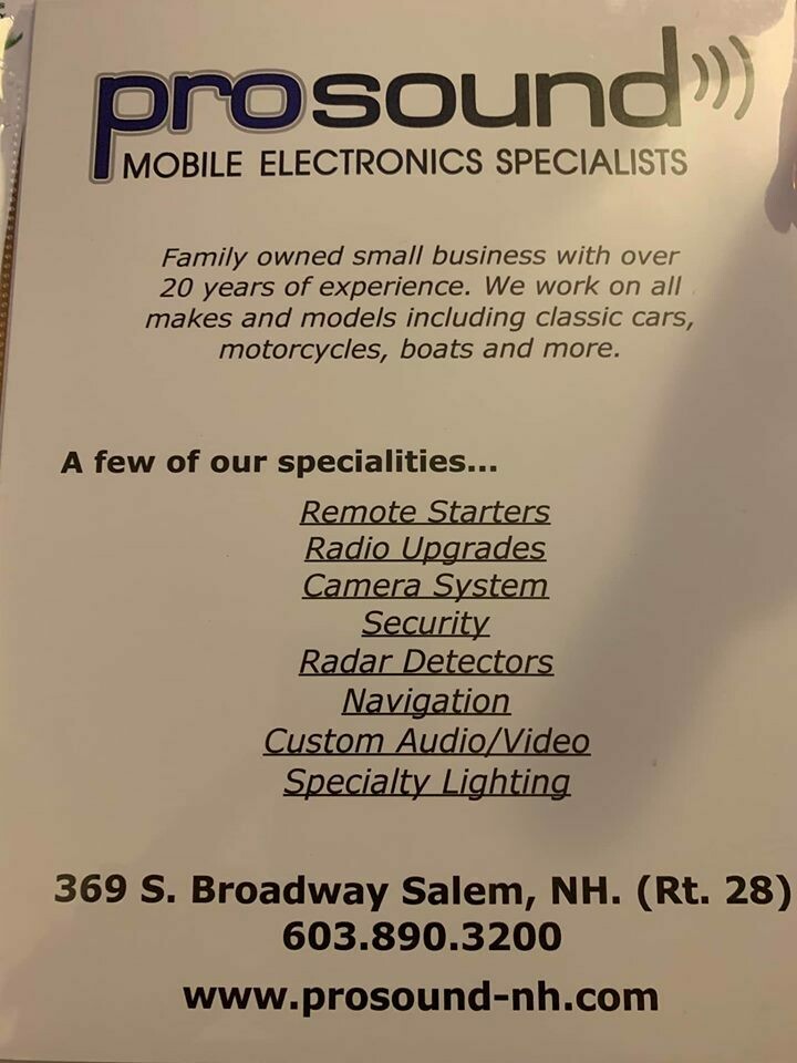 Silent Auction #6 - $350 ProSound Gift Certificate