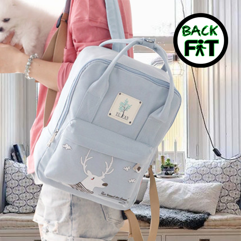 Mochila Azul claro YU FAN