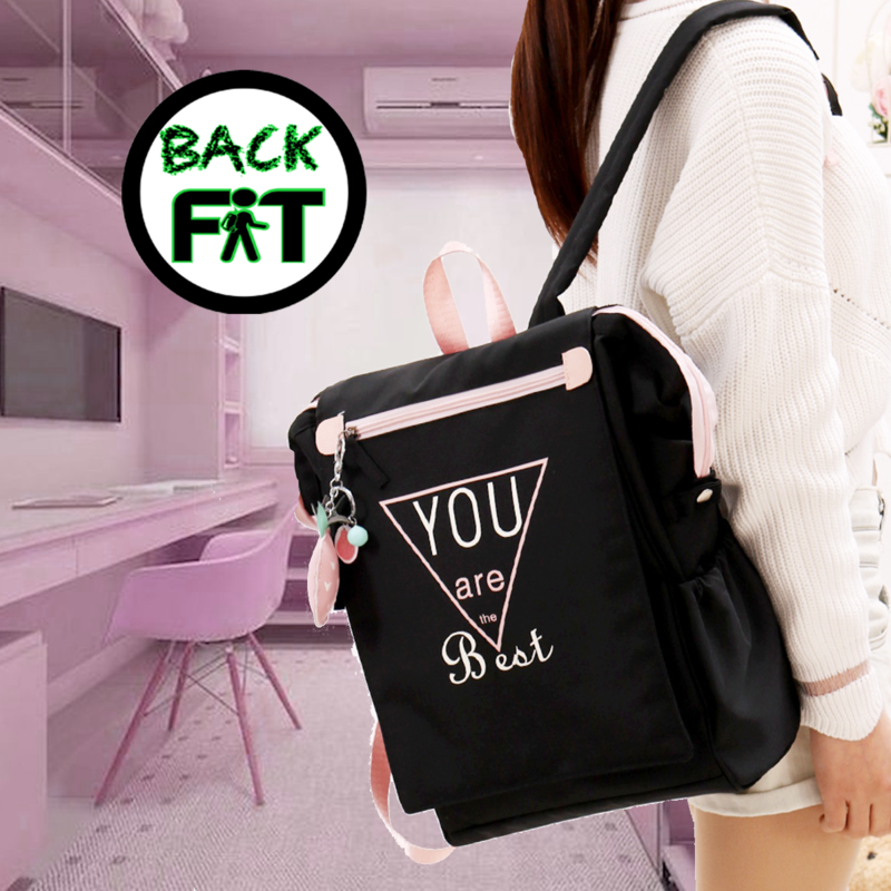 Mochila negra You are the best