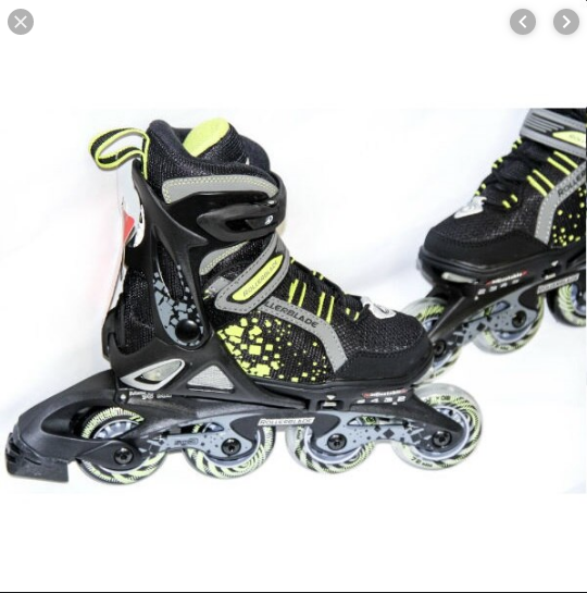 ROLLERBLADE-PATINES SPITFIRE FLASH, UNISEX P/NIÑO, NGO C/ AMLLO, T. 28-32 US |$960 + 1,440 VXPS|