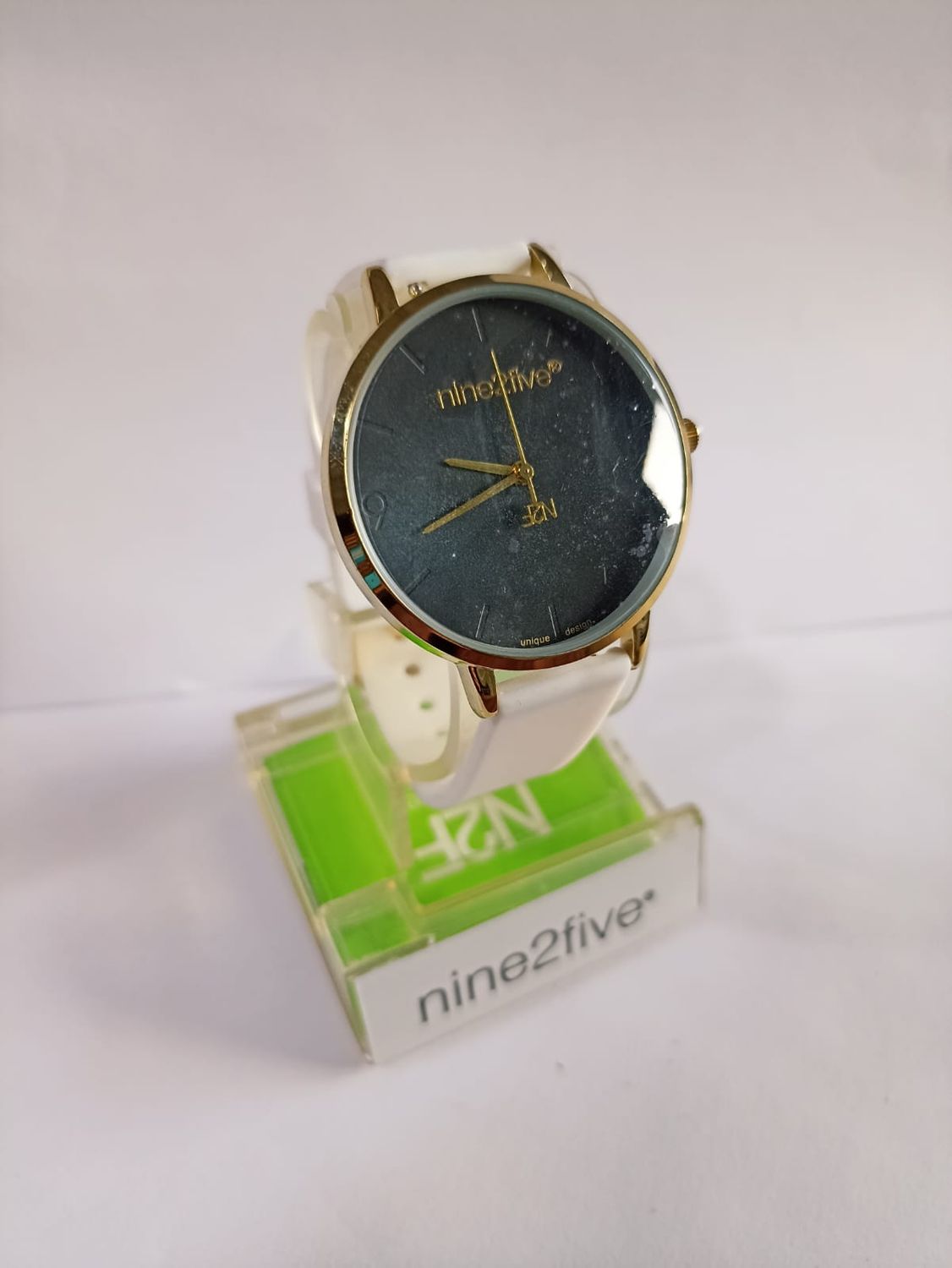 NINE2FIVE-RELOJ AFW19A15NGCB, DAM ANA NGO METAL PIEL NGO |$370 + 555 VXPS|