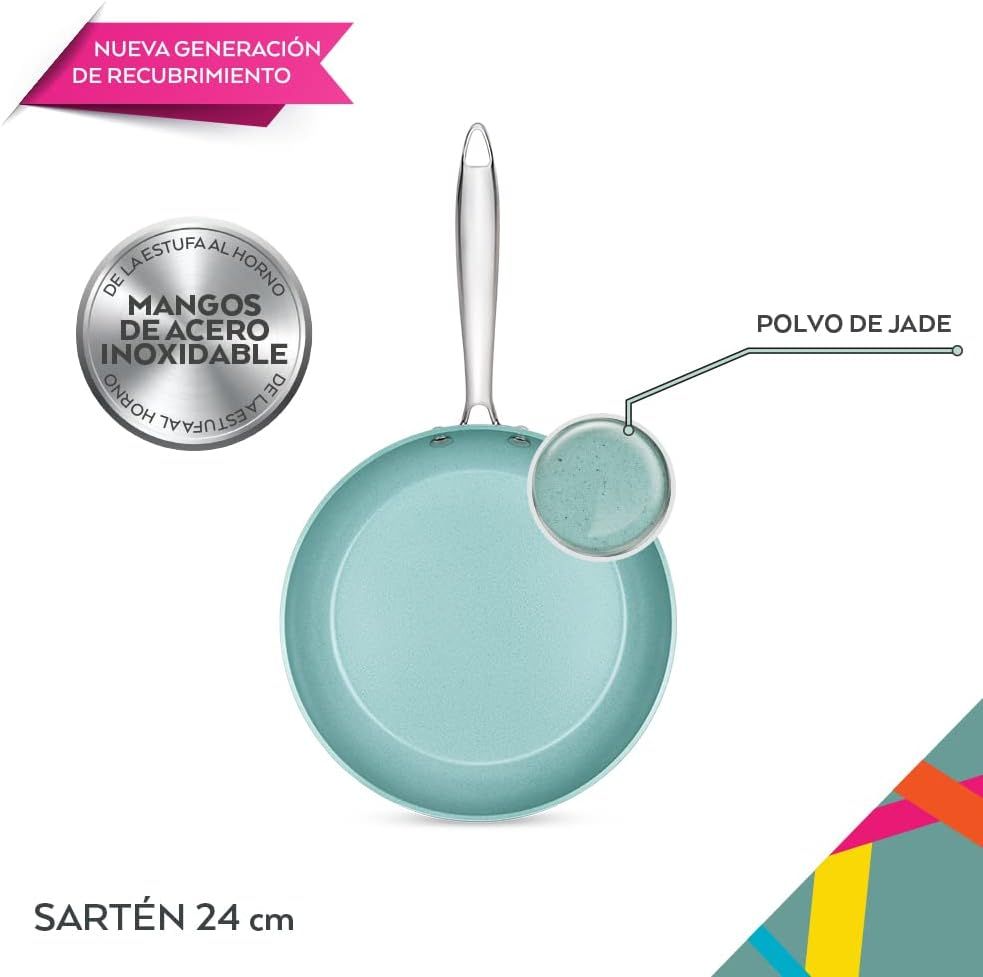 JADE COOK- CV X4 JADE COOK GRILL, SARTÉN |$420 + 629 VXPS|