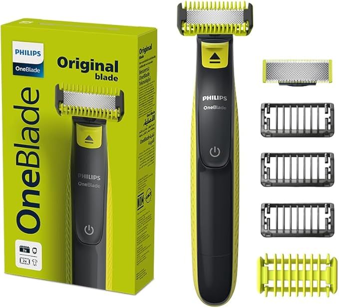 PHILIPS- ONE BLADE HYBRID FANCY BOX, RECORTADORA, PERFILADORA Y AFEITADORA |$294 + 440 VXPS|