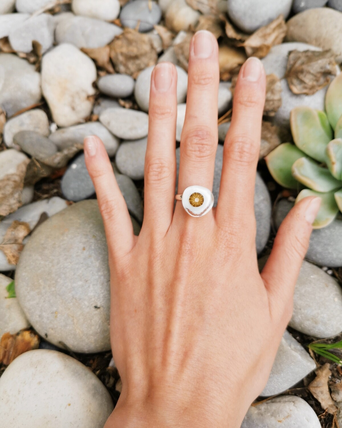 Miniature Sea Urchin Ring