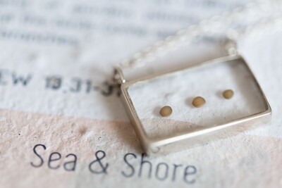 Faith Necklace (large) - Mustard Seed Faith Necklace (large) - Mustard Seed