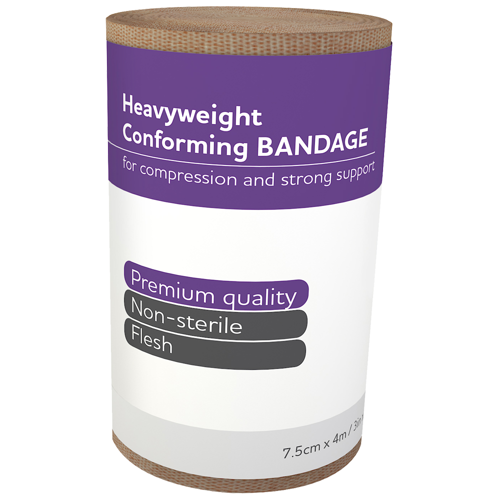 AEROFORM Heavyweight Conforming Bandage 7.5cm x 4M Wrap/12