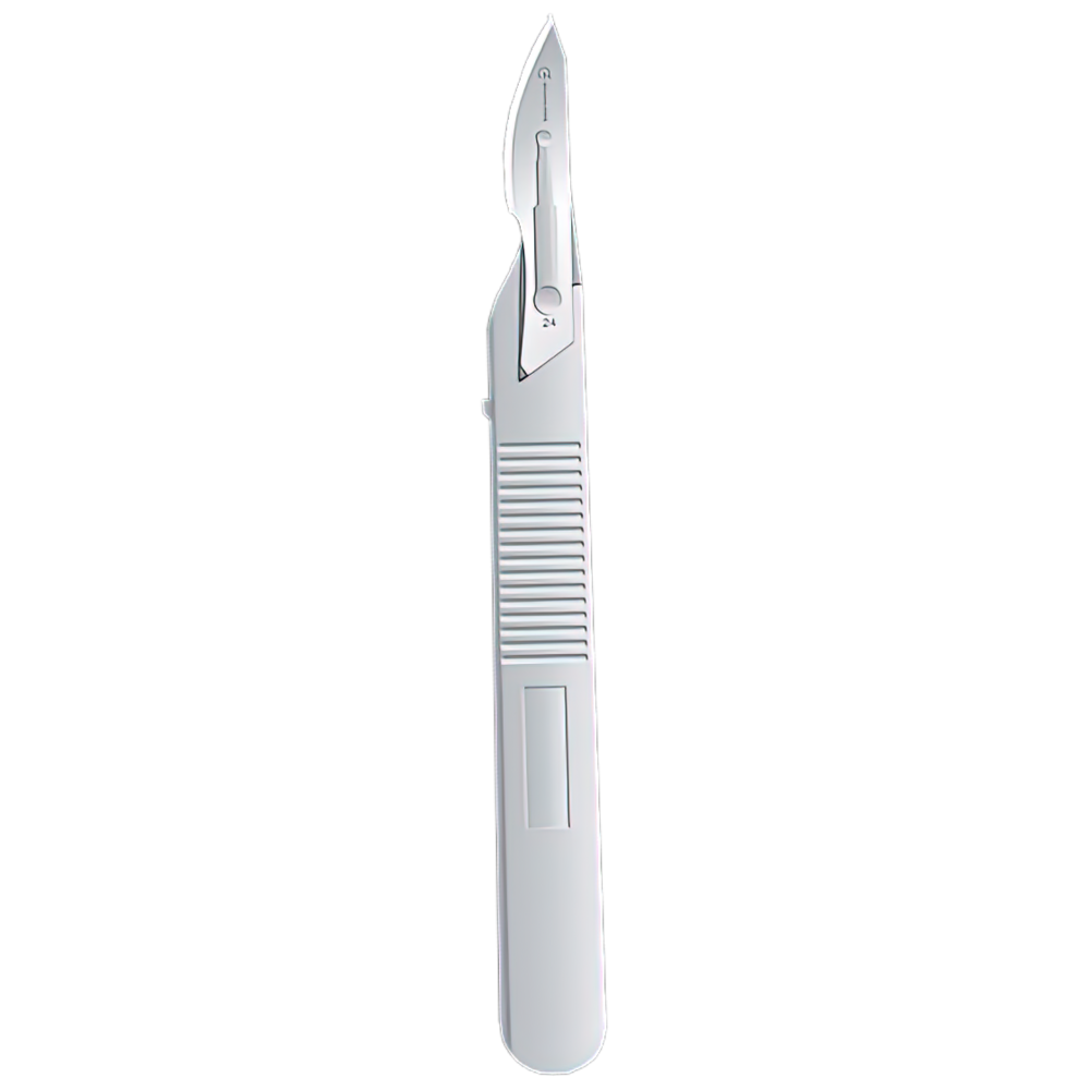 AEROINSTRUMENTS Sterile No 24 Scalpel Blade &amp;amp; Handle