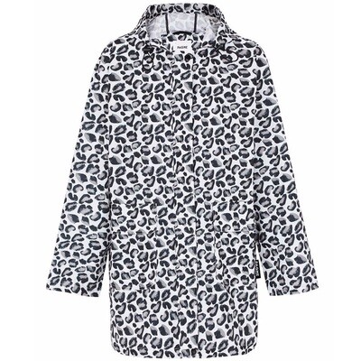 Womans Anyday Raincoat - Geo Leopard