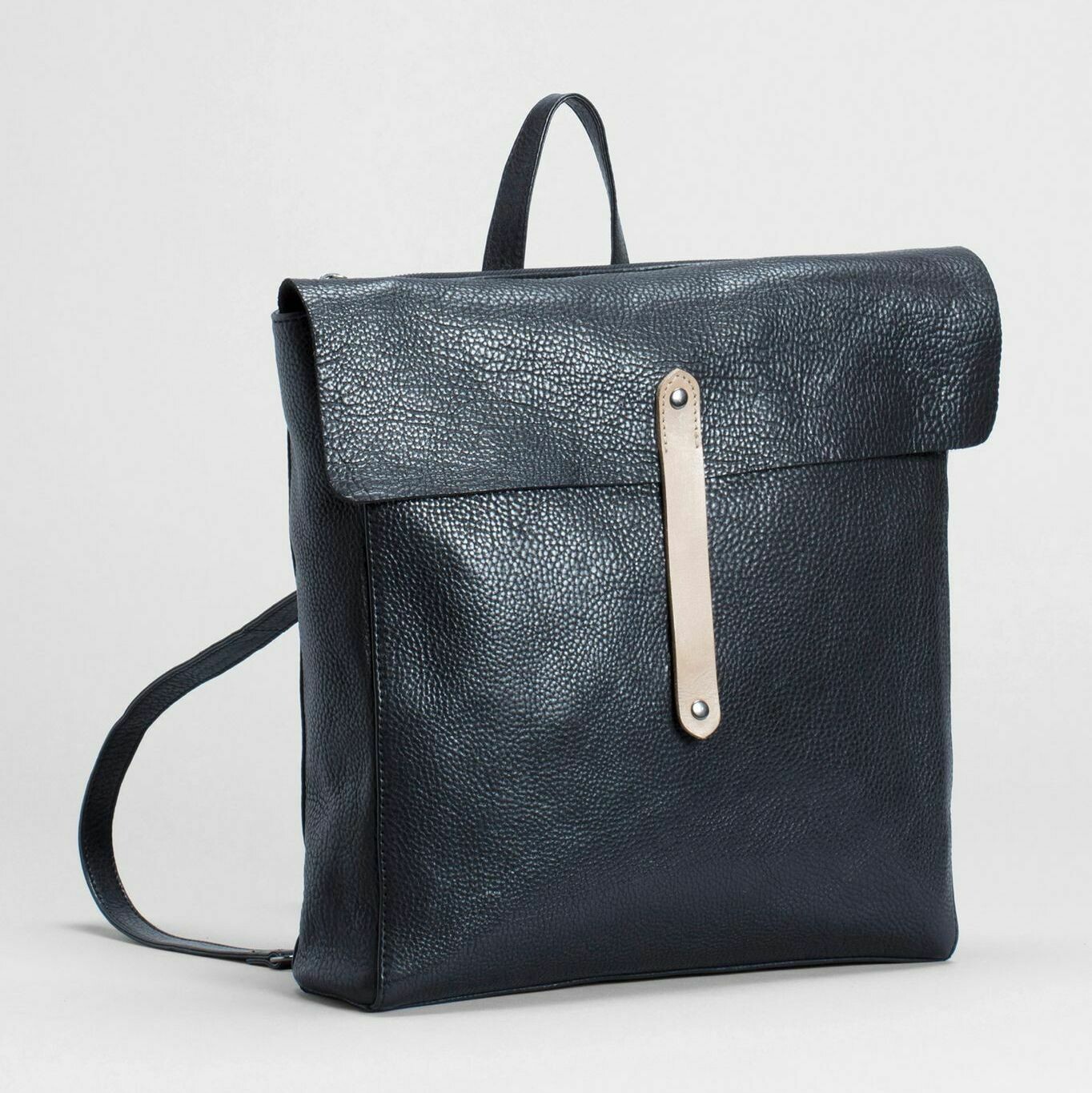 elk leather backpack