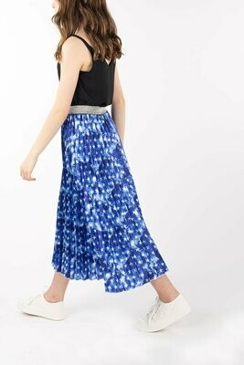 Pleated Skirt - Starry Night - One Size