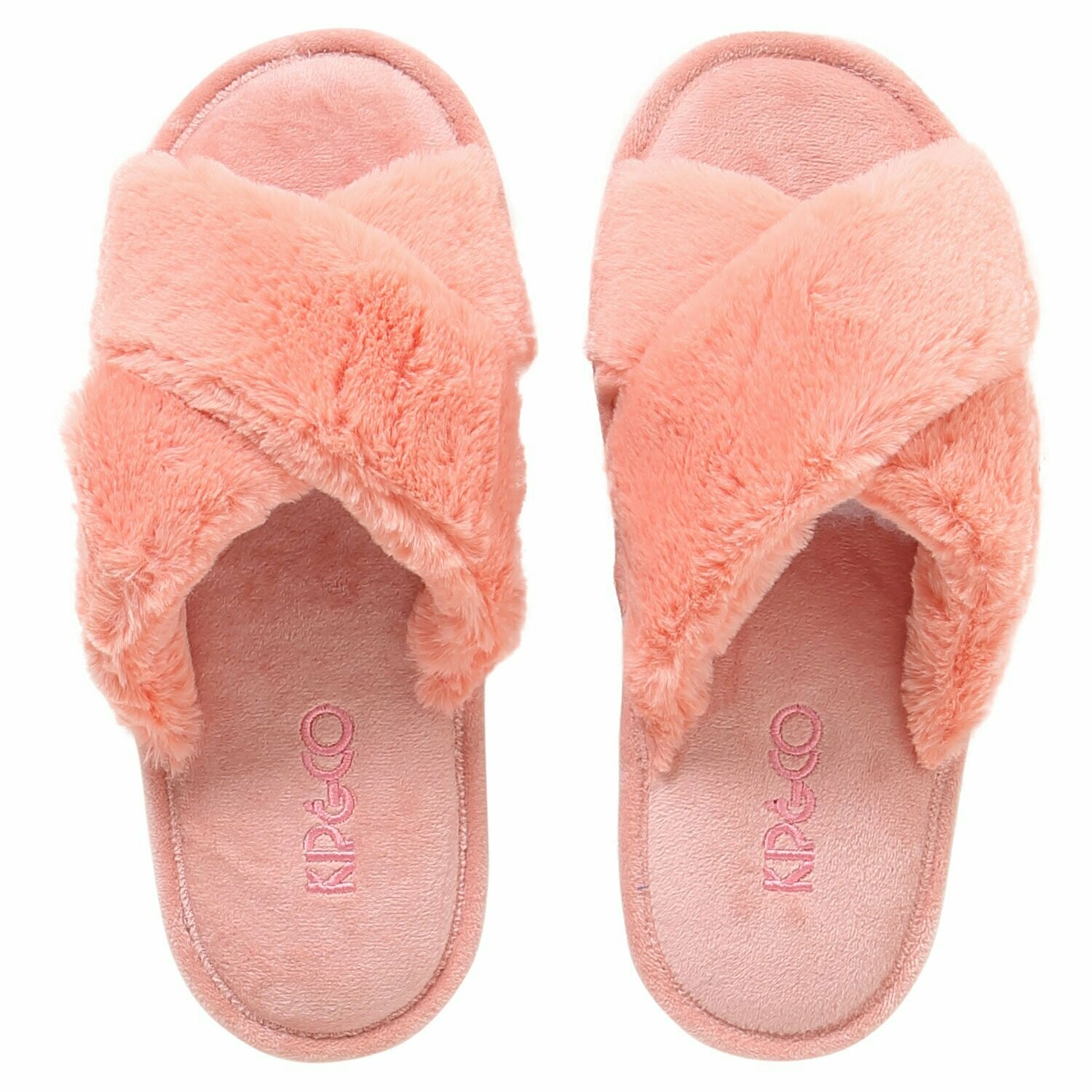 Adult Slippers - Blush Pink - Size 35/36