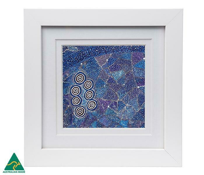 Framed Print - Aboriginal Art - Alma Granites