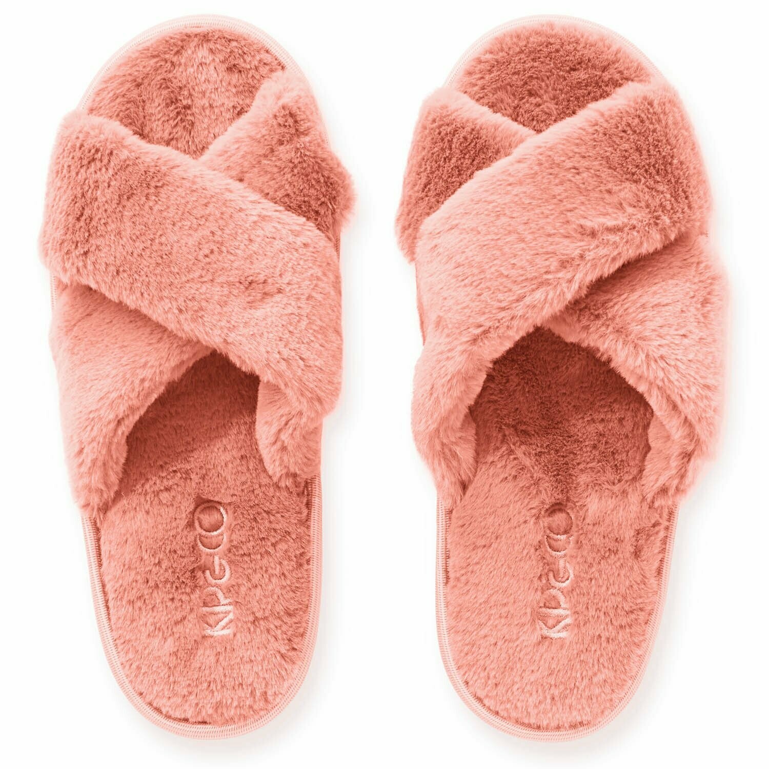 Adult Slippers - Blush Pink