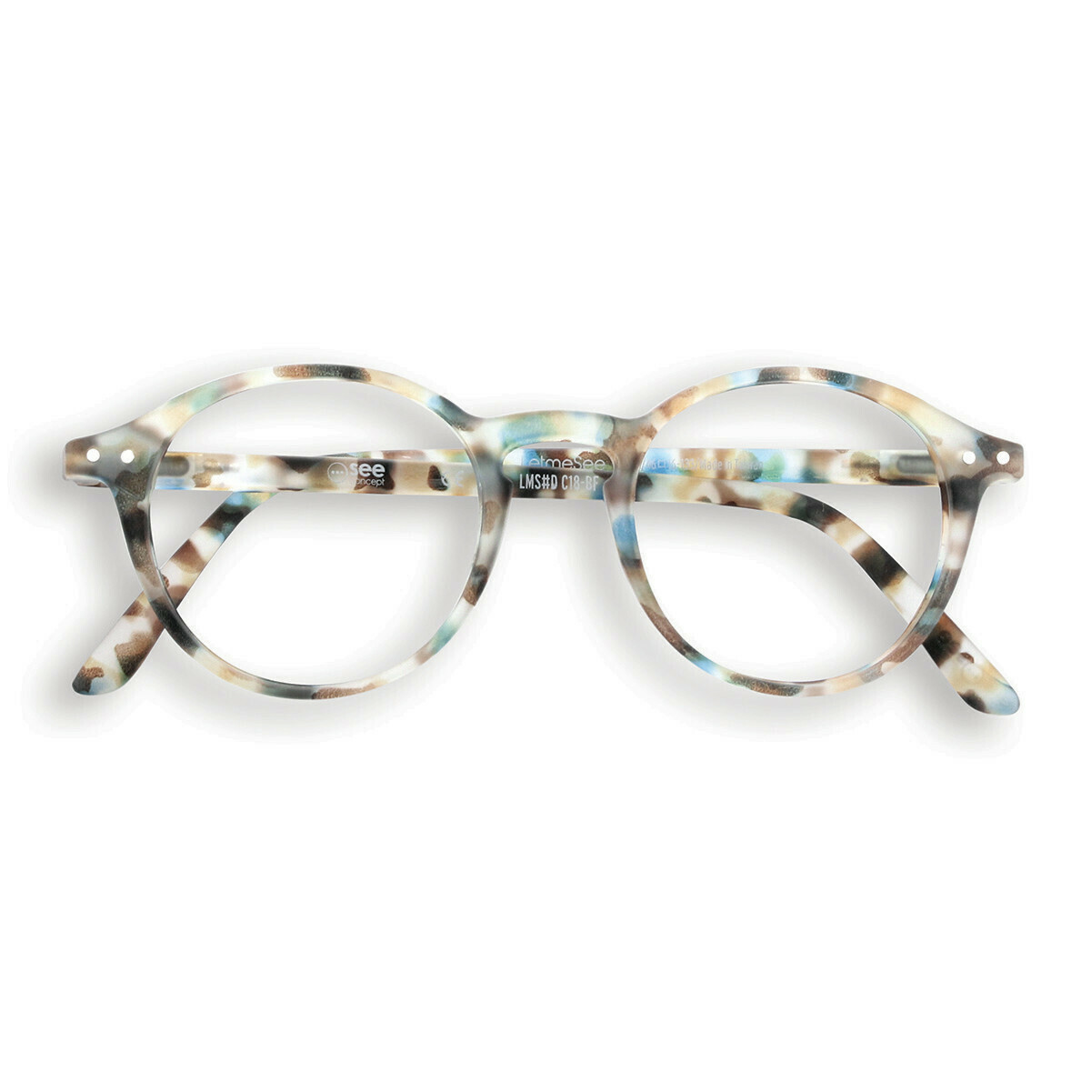 Screen Glasses #D - Blue Tortoise - JUNIOR/KID