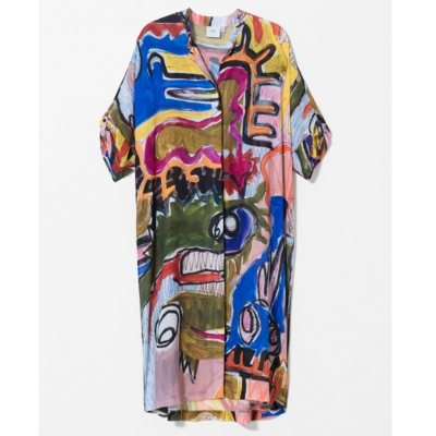 ELK Mostro Shirt Dress - Mostro Print
