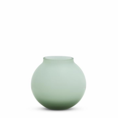 Opal Round Vase - Sage - Small