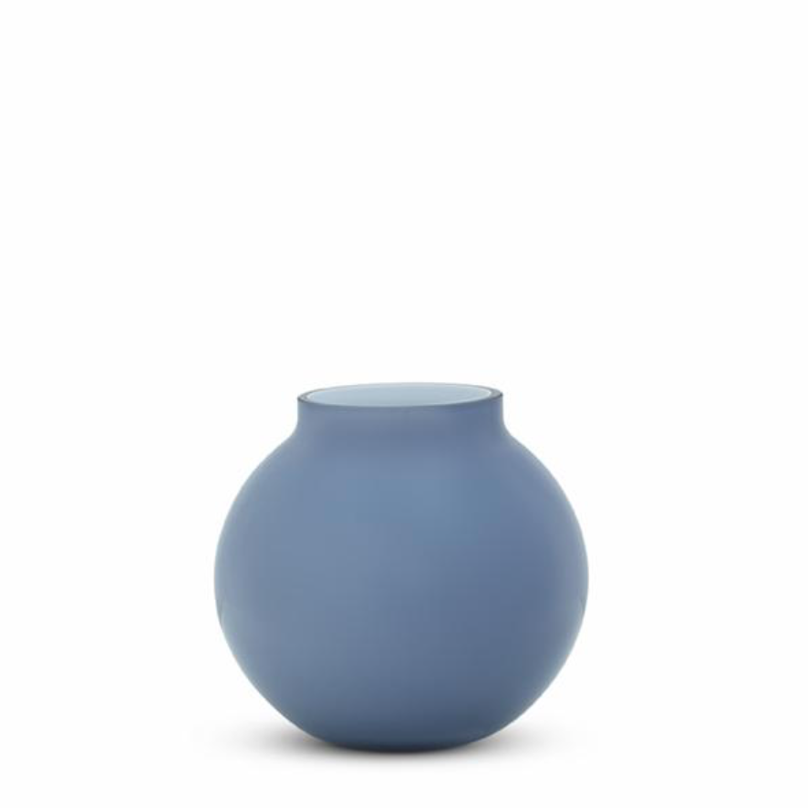 Opal Round Vase - Sky - Small