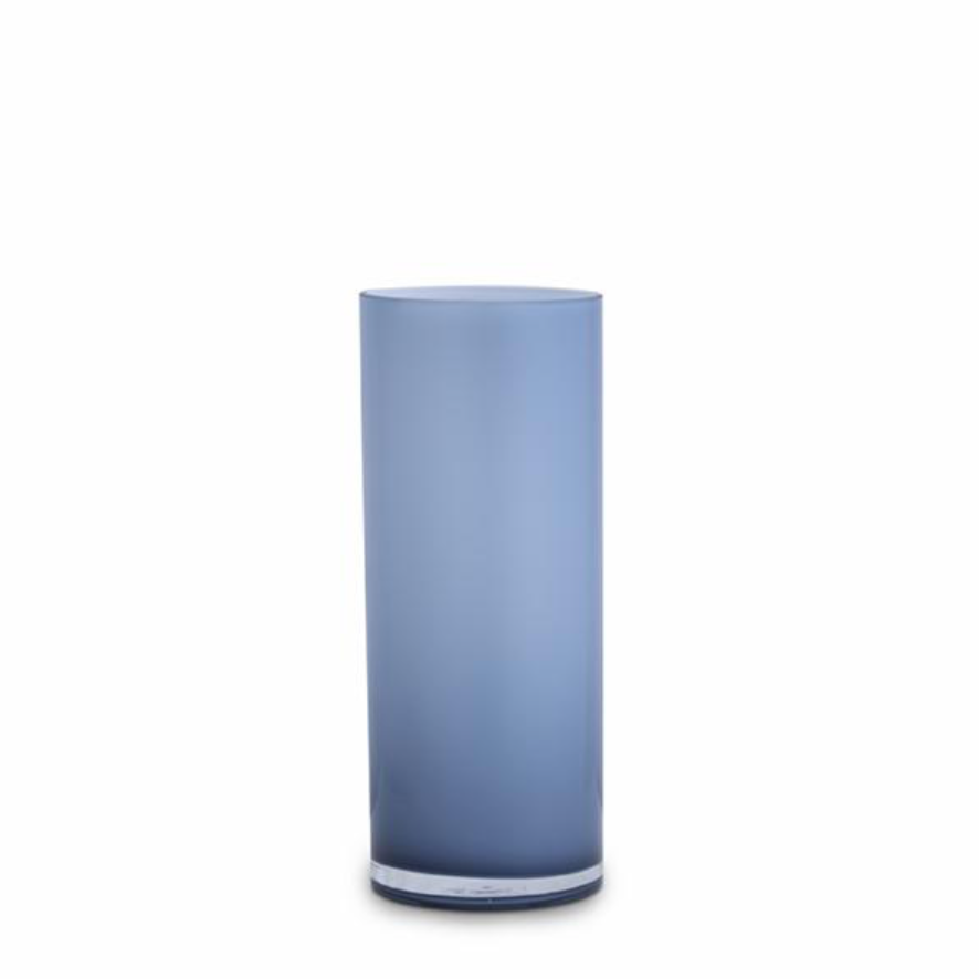Opal Pillar Vase - Sky - Medium