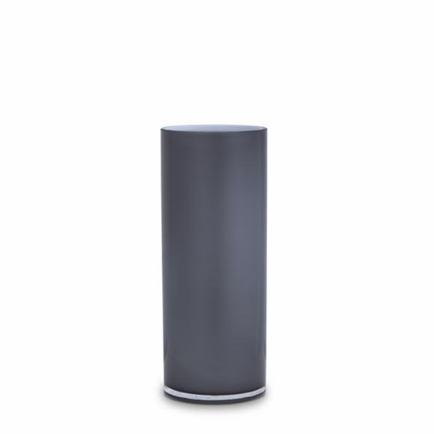 Opal Pillar Vase - Ash - Medium