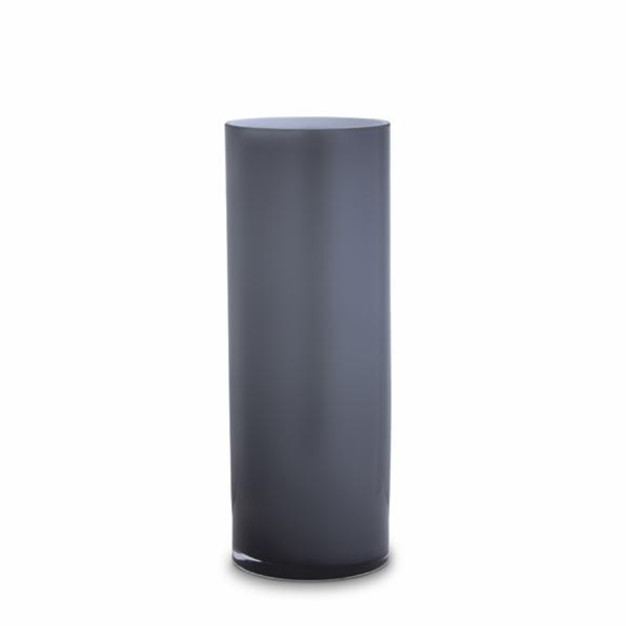 Opal Pillar Vase - Ash - Large