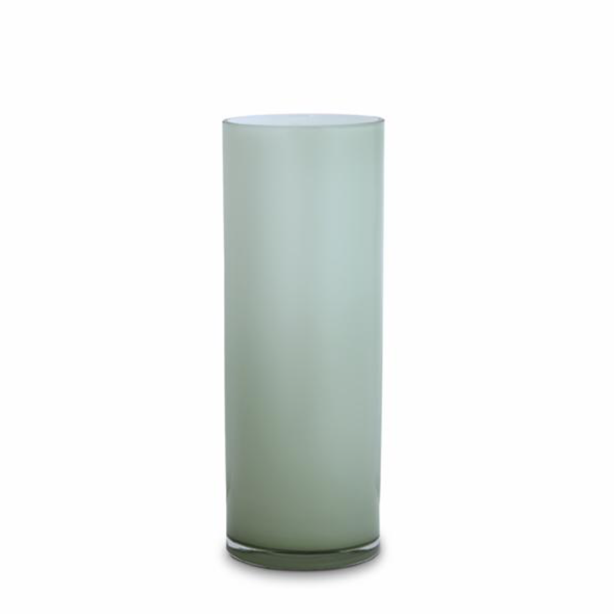 Opal Pillar Vase - Sage - Large