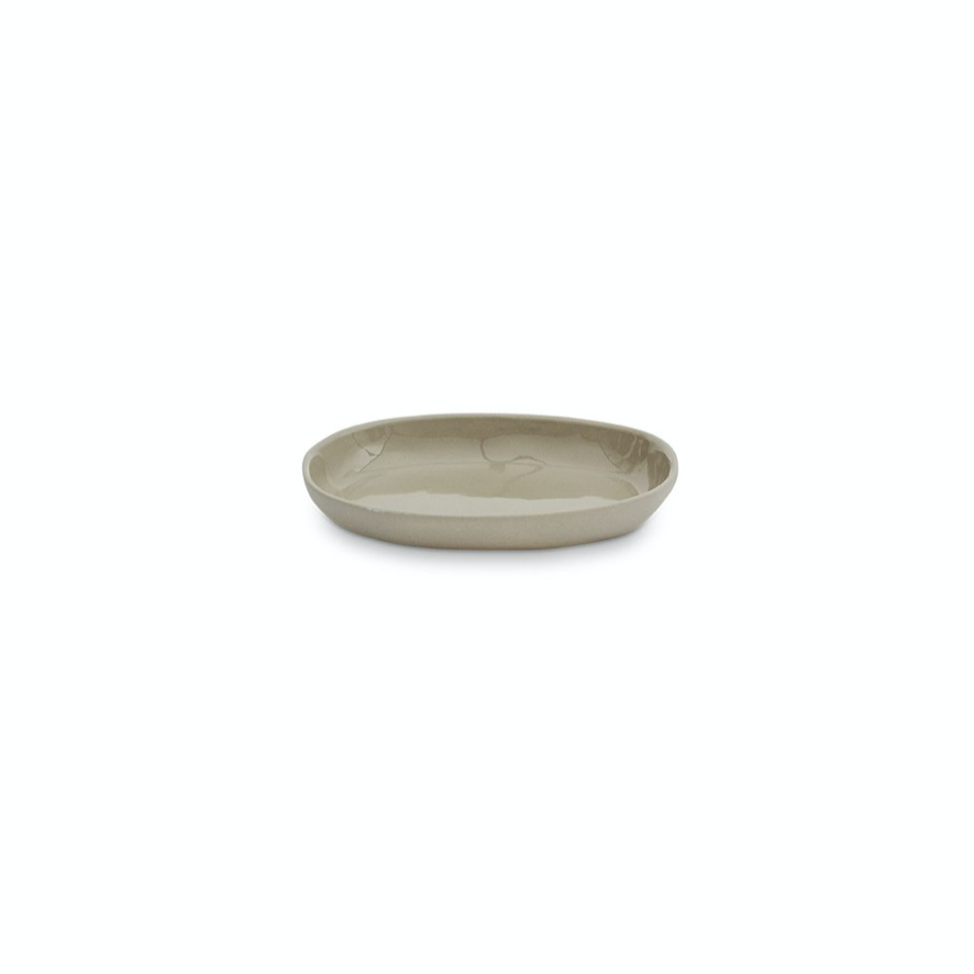 Oval Cloud Plate - Small - Dove Grey
