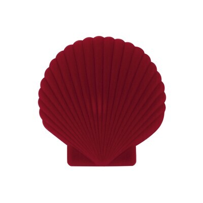Shell Jewellery Box - Red