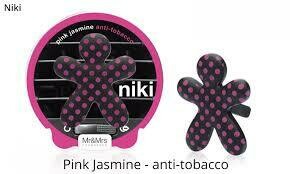 Mr and Mrs Fragrance Niki Pink Jasmine Anti-tobacco - Pois Matt Black & Pink Αρωμ. Αυ