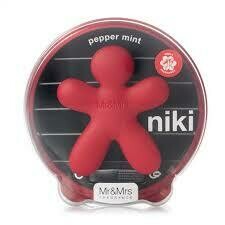 Mr and Mrs Fragrance Niki Peppermint - Matte Red Αρωμ. Αυτ/του