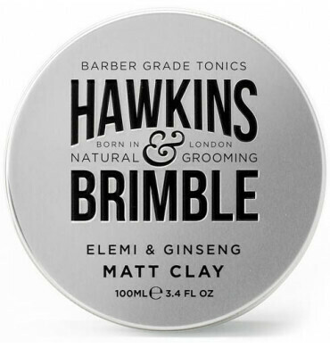 Hawkins & Brimble Matt Clay Pomade100ml (πομαδα πηλου για styling)