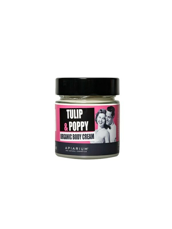 Apiarium Tulip & Poppy Body Cream 200ml