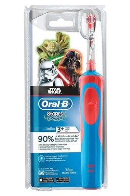 Oral-B Stages Power Παιδική Ηλεκτρική Οδοντόβουρτσα Star Wars 3Y+
