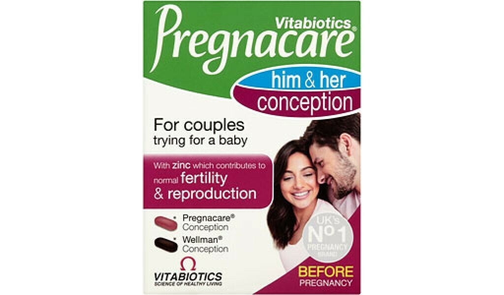 Vitabiotics Pregnacare His & Hers Conception 60 tabs