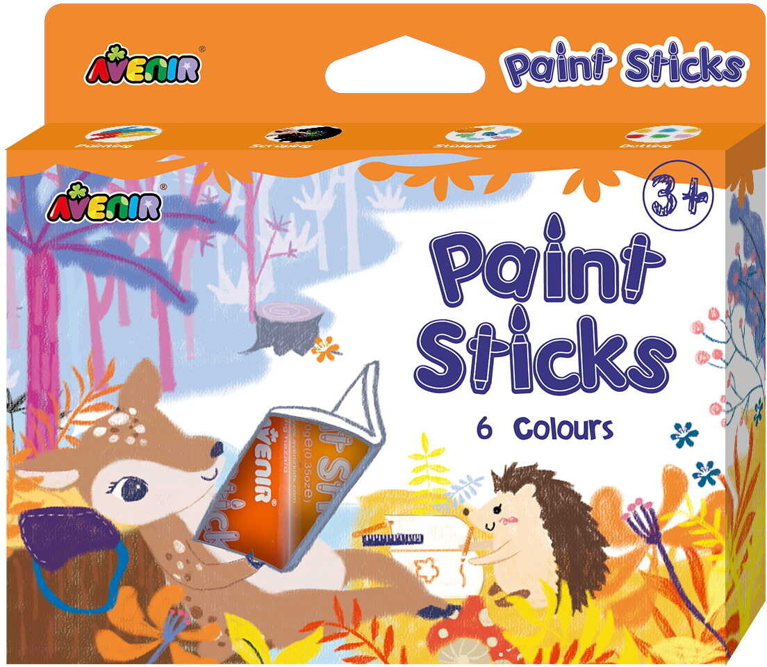 Paint Sticks - 6 Colors