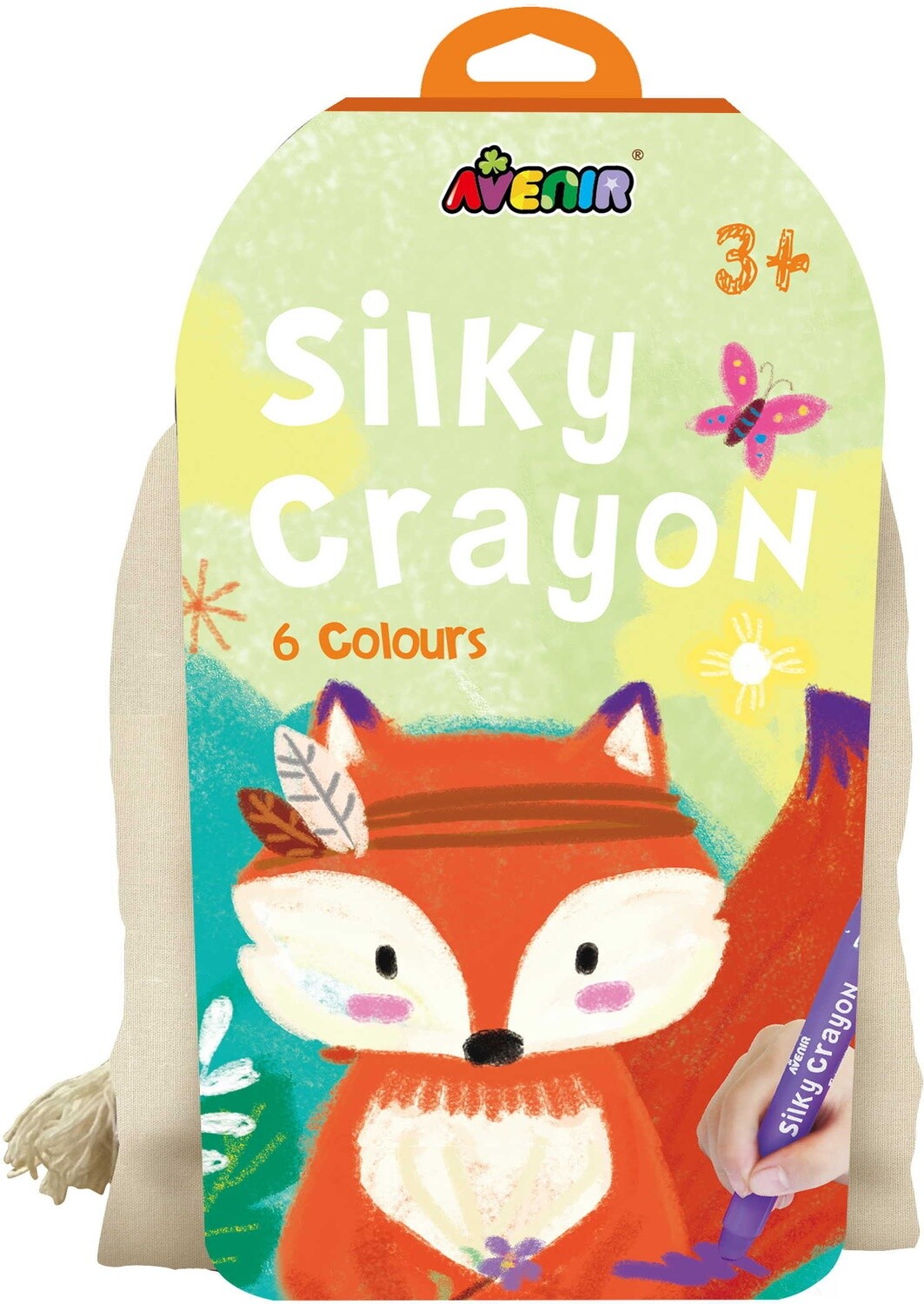 Silky Crayons Fox 6 Colors