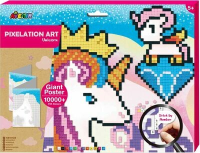 Pixelation Art - Unicorn