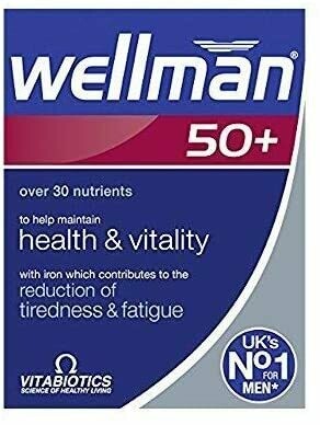 Vitabiotics Wellman 50+ 30caps