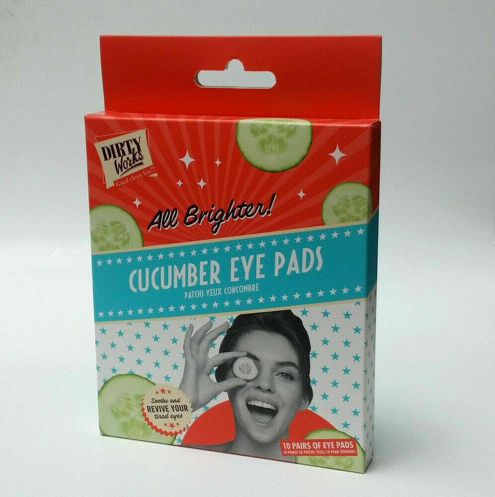 Dirty Works Cucumber Eye Pads (μάσκα ματιων *10τεμ)