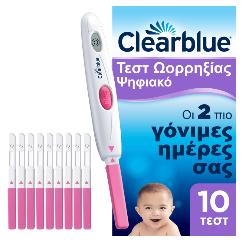 Clearblue Ψηφιακό Τεστ Ωορρηξίας 10τμχ